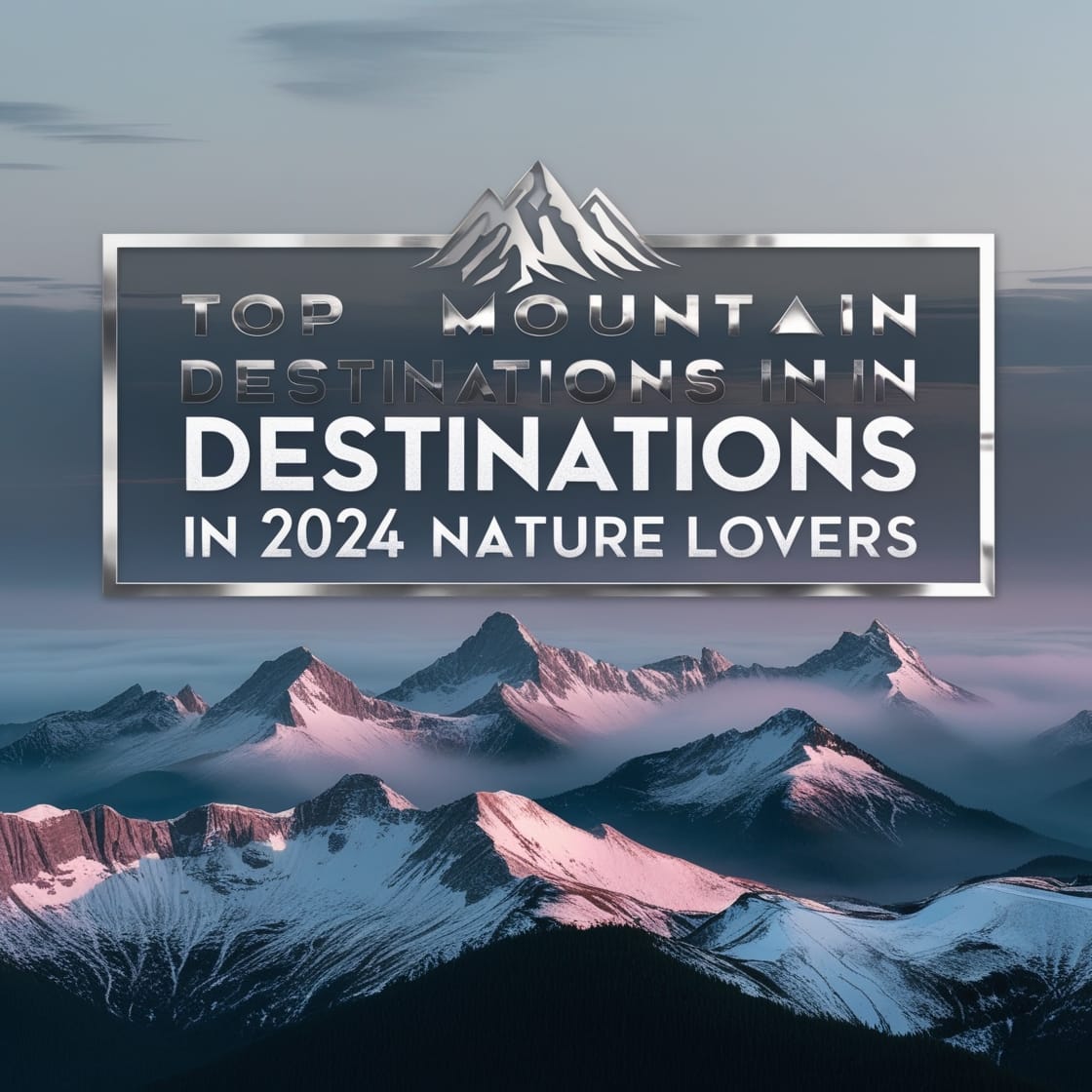 Top Mountain Destinations to Visit in 2024 for Nature Lovers Top Mountain Destinations to Visit in 2024 for Nature Lovers