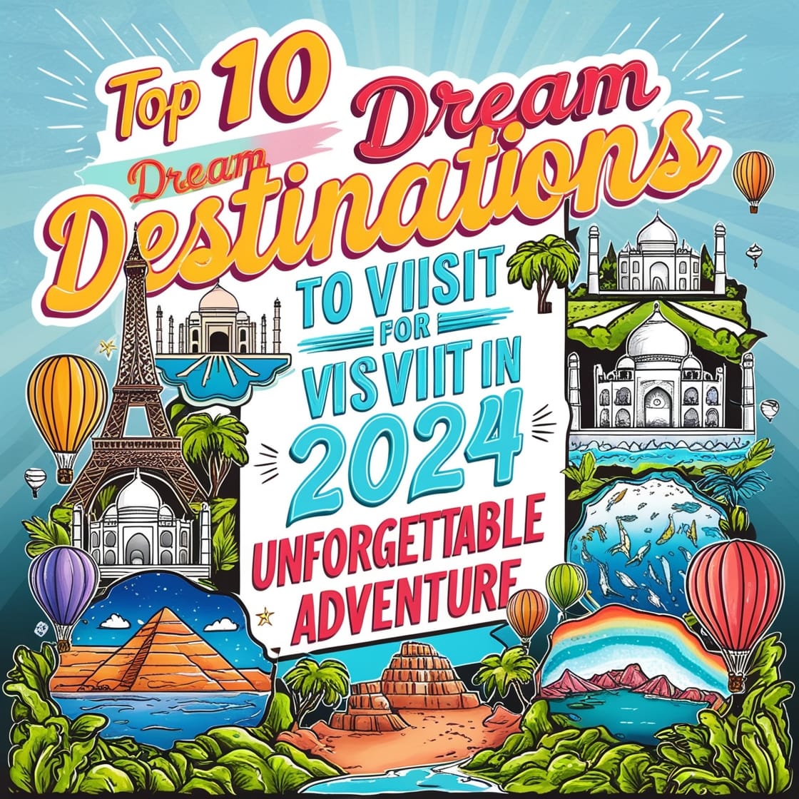 Top 10 Dream Destinations to Visit in 2024 for an Unforgettable Adventure